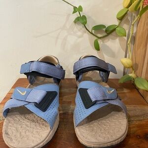 Nike Women’s Light Blue Adjustable Sport Sandals (ACG)